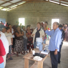 San Ignacio area and the Rural Development Officer Juan Martinz